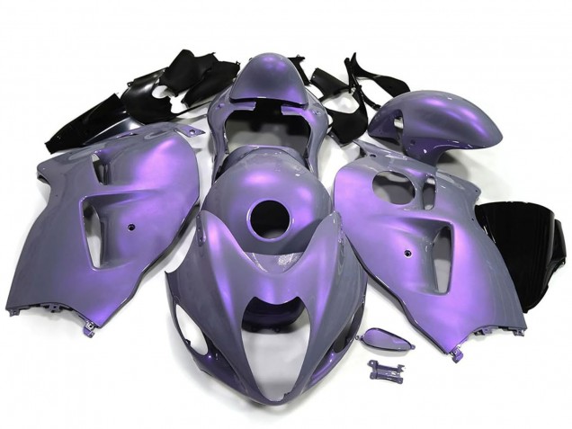1996-2007 Suzuki GSXR 1300 Hayabusa Motorcycle Fairings - Chameleon Grey Dazz Pearl Purple Australia