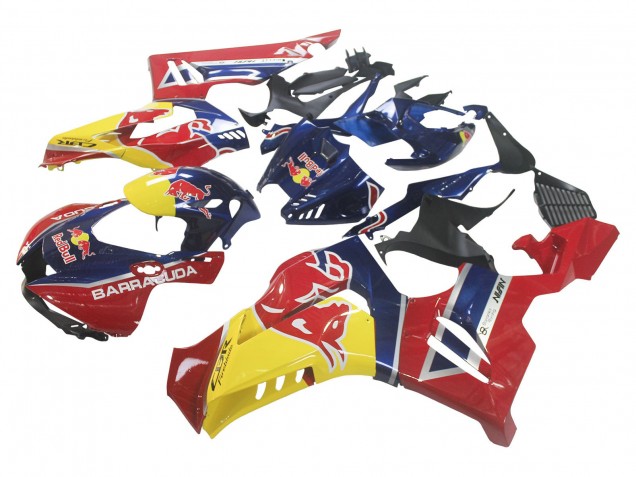 2020-2023 Honda CBR1000RR-R Motorcycle Fairings - Blue Yellow Red Bull Australia