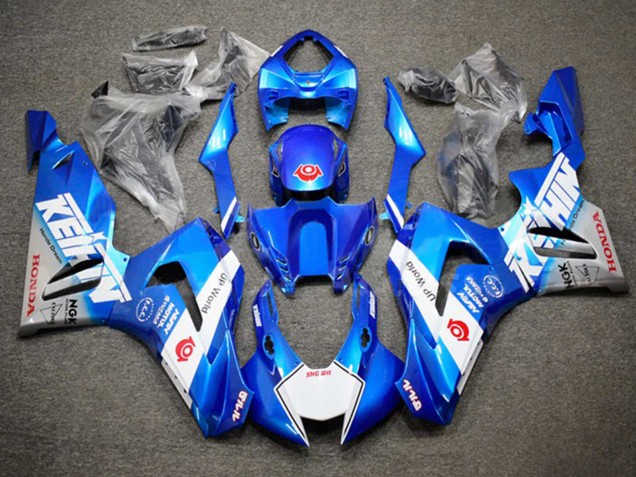 2020-2023 Honda CBR1000RR-R Motorcycle Fairings - Blue White Australia