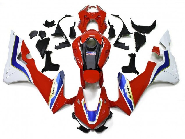 2020-2023 Honda CBR1000RR-R Motorcycle Fairing - White Red Blue HRC Australia