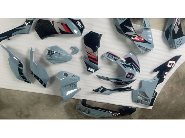 2020-2023 Honda CBR1000RR-R Motorcycle Fairings - Nardo Grey Glossy Black HRC 9 Australia
