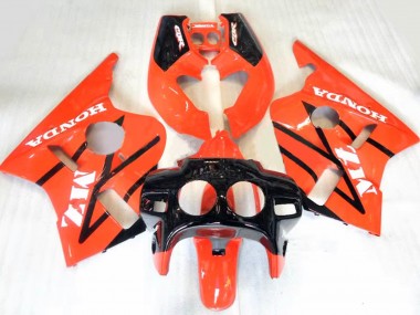 Affordable 1987-1989 Honda CBR400RR NC23 Motorcycle Fairings - Orange Glossy Black Australia