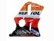 1987-1989 Honda CBR400RR NC23 Motorcycle Fairings - Orange White Red Glossy Black Repsol HRC Australia