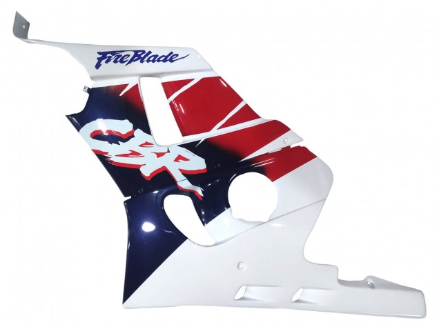 1990-1999 Honda CBR400RR NC29 Motorcycle Fairings - White Red Dark Blue Fireblade Australia