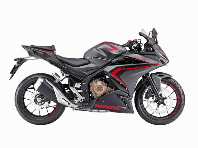 2022 Honda CBR400R Motorcycle Fairings - Matte Black Red Australia