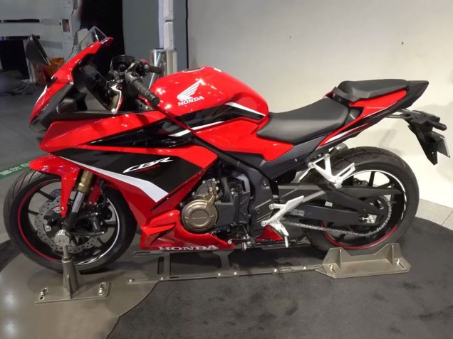 2022 Honda CBR400R Motorcycle Fairings - Red White Glossy Black Australia