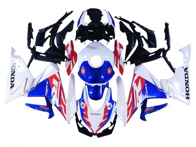 2022 Honda CBR400R Motorcycle Fairing - White Red Blue Australia