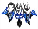 2019-2025 Kawasaki ZX25R ZX-25R Motorcycle Fairings - Blue White Matte Black Australia