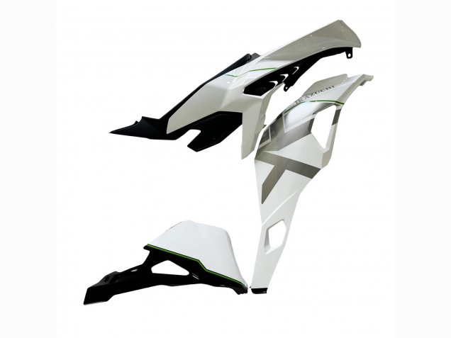 2019-2025 Kawasaki ZX25R ZX-25R Motorcycle Fairings - White Silver Green Black Trick Star Australia