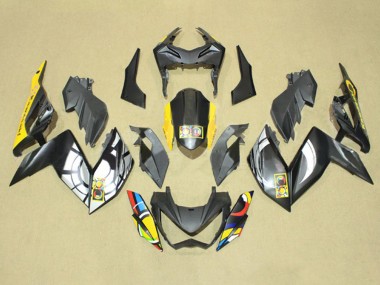 Affordable 2015-2016 Kawasaki Z250/Z300 Motorcycle Fairings - Grey Yellow Blue Red White Australia