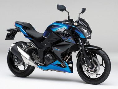 Affordable 2015-2016 Kawasaki Z250/Z300 Motorcycle Fairings - Blue Matte Black Australia