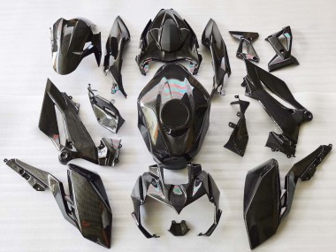 Affordable 2018-2024 Kawasaki Z400 Motorcycle Fairings - Black Carbon Fiber Australia