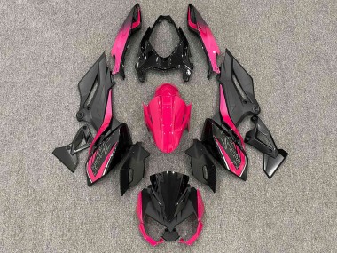 Affordable 2018-2024 Kawasaki Z400 Motorcycle Fairings - Matte Black Bright Pink Australia