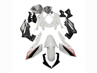 Affordable 2018-2024 Kawasaki Z400 Motorcycle Fairings - White Red Black Australia