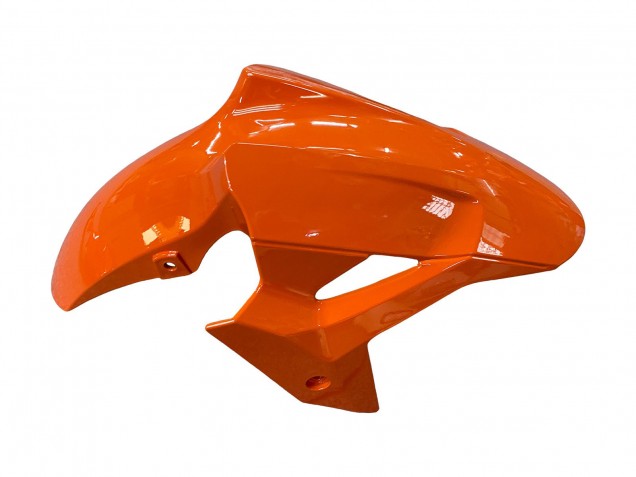 2018-2024 Kawasaki Z400 Motorcycle Fairings - Orange Glossy Black Australia