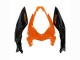 2018-2024 Kawasaki Z400 Motorcycle Fairings - Orange Glossy Black Australia