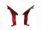 2018-2024 Kawasaki Z400 Motorcycle Fairings - Candy Red Glossy Black Australia