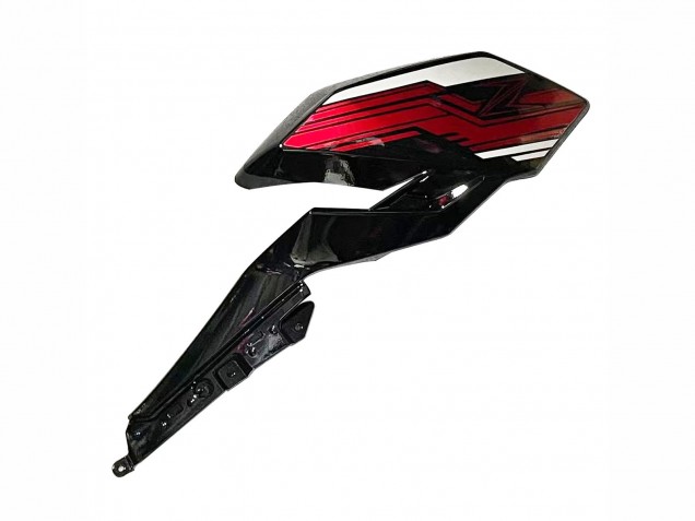 2018-2024 Kawasaki Z400 Motorcycle Fairings - Candy Red Glossy Black Australia