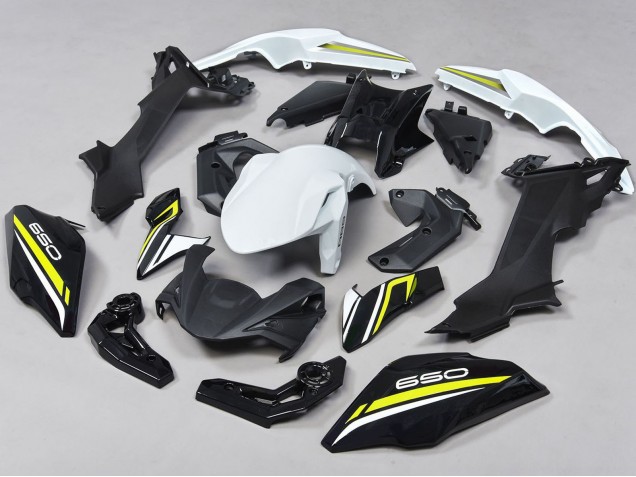 2017-2019 Kawasaki Ninja Z650 Motorcycle Fairings - Black White Yellow Australia