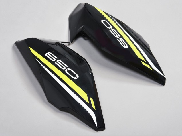 2017-2019 Kawasaki Ninja Z650 Motorcycle Fairings - Black White Yellow Australia