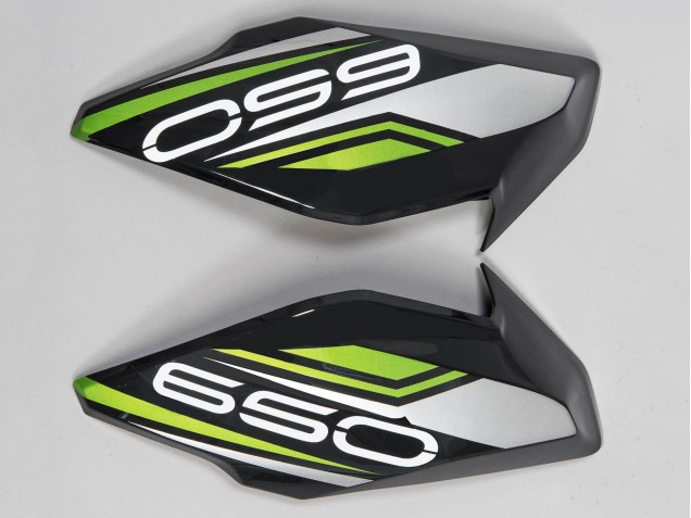 2017-2019 Kawasaki Ninja Z650 Motorcycle Fairings - Black Green Silver Australia