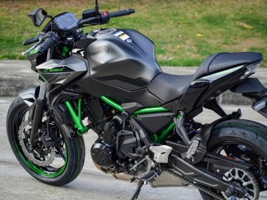 Affordable 2020-2023 Kawasaki Ninja Z650 Motorcycle Fairings - Black Green Australia