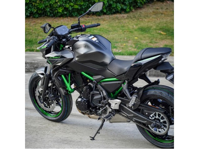 2020-2023 Kawasaki Ninja Z650 Motorcycle Fairings - Black Green Australia