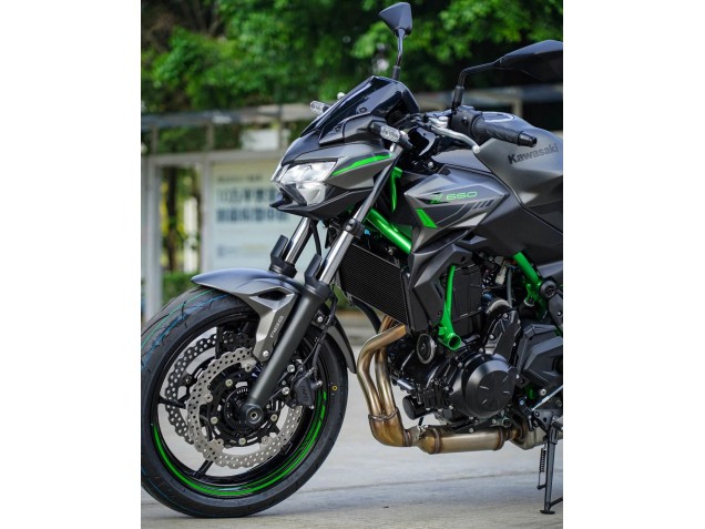 2020-2023 Kawasaki Ninja Z650 Motorcycle Fairings - Black Green Australia