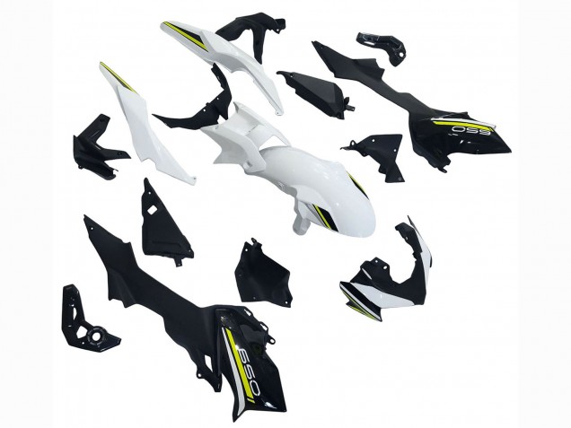 2020-2023 Kawasaki Ninja Z650 Motorcycle Fairings - White Black Green Australia