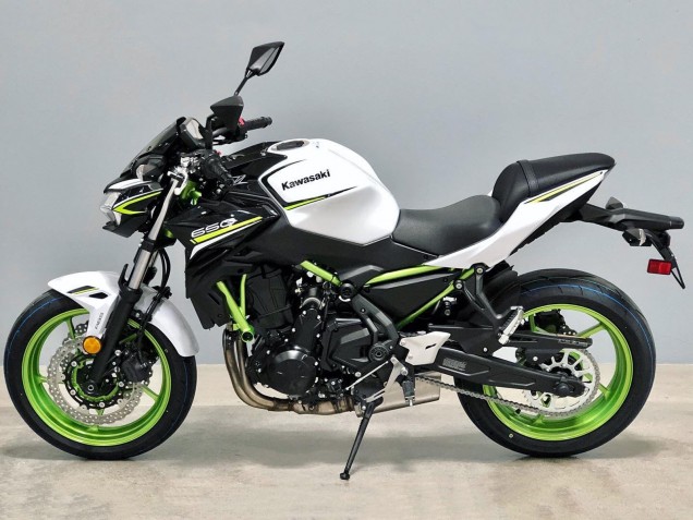 2020-2023 Kawasaki Ninja Z650 Motorcycle Fairings - White Black Green Australia