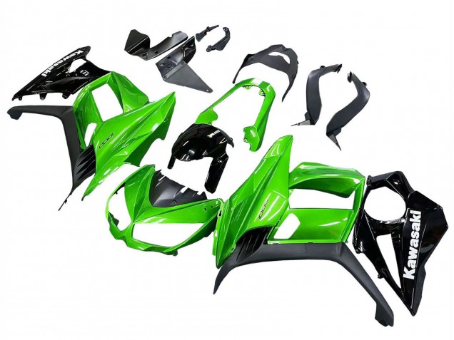 2010-2016 Kawasaki Z1000SX Motorcycle Fairings - Glossy Black Matte Black Green Australia