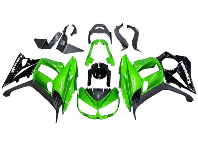 2010-2016 Kawasaki Z1000SX Motorcycle Fairings - Glossy Black Matte Black Green Australia