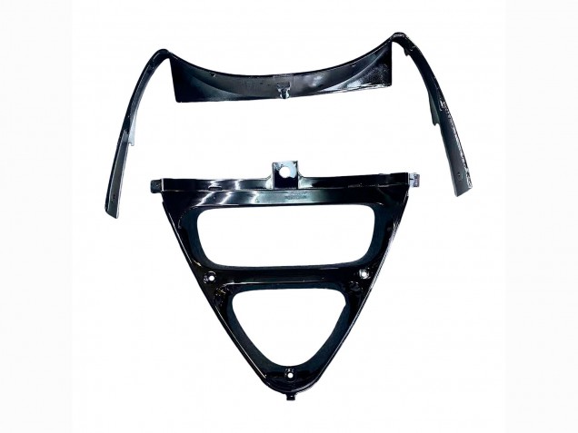 1998-2003 Kawasaki ZZR600 Motorcycle Fairings - Green Black Monster Elf Australia