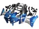 1998-2003 Kawasaki ZZR600 Motorcycle Fairings - Blue Silver Black Australia