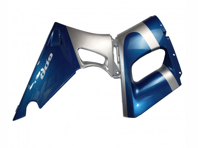 1998-2003 Kawasaki ZZR600 Motorcycle Fairings - Blue Silver Black Australia