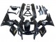 1998-2003 Kawasaki ZZR600 Motorcycle Fairings - Glossy Black Gold Ninja Australia
