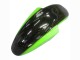 1993-2007 Kawasaki ZZR400 Motorcycle Fairings - Green Glossy Black Flame Australia