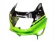 1993-2007 Kawasaki ZZR400 Motorcycle Fairings - Green Glossy Black Blue Monster Elf Touch4 Bridgestone Australia