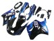 1990-1992 Kawasaki ZZR1100 Motorcycle Fairings - Blue Glossy Black Australia