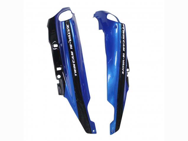 1990-1992 Kawasaki ZZR1100 Motorcycle Fairings - Blue Glossy Black Australia