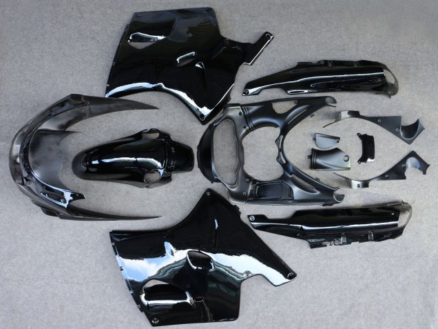 1993-2003 Kawasaki ZZR1100 Motorcycle Fairing - Glossy Black Australia