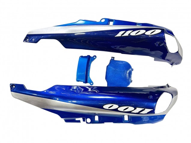 1993-2003 Kawasaki ZZR1100 Motorcycle Fairings - Blue Silver Black Australia