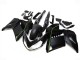 2007-2009 Kawasaki GTR1400/ZG1400 Motorcycle Fairings - Matte Black Green Lines Australia