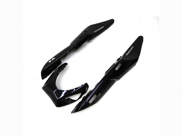 2007-2009 Kawasaki GTR1400/ZG1400 Motorcycle Fairings - Matte Black Green Lines Australia