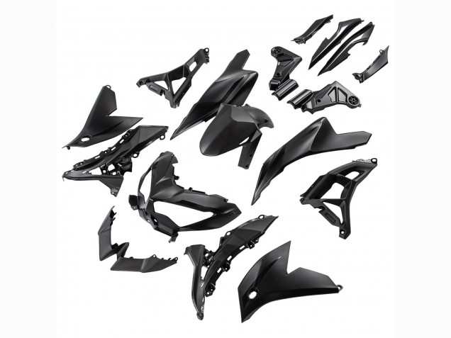 2022-2025 Kawasaki Versys 650 Motorcycle Fairings - Matte Black Australia