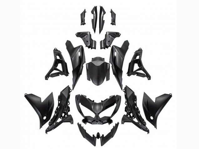 2022-2025 Kawasaki Versys 650 Motorcycle Fairings - Matte Black Australia