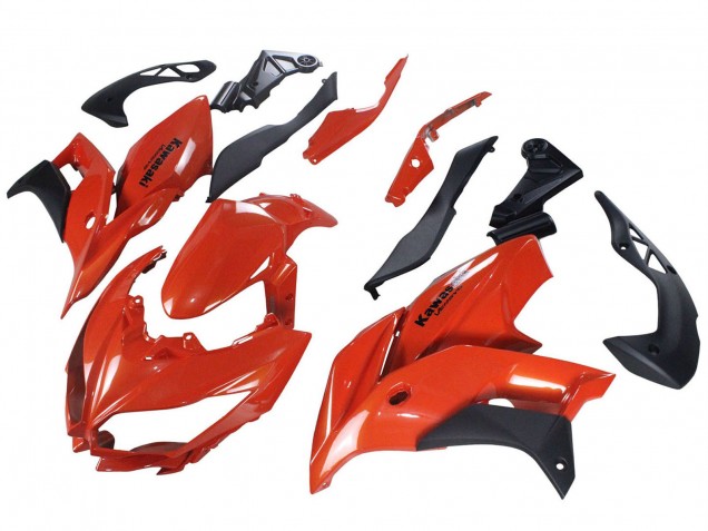 2015-2021 Kawasaki Versys 650 Motorcycle Fairings - Red Matte Black Australia