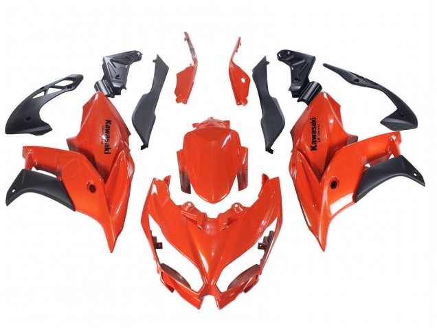 2015-2021 Kawasaki Versys 650 Motorcycle Fairings - Red Matte Black Australia