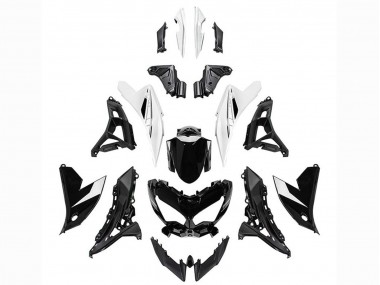 Affordable 2022-2025 Kawasaki Versys 650 Motorcycle Fairings - Glossy Black White Australia
