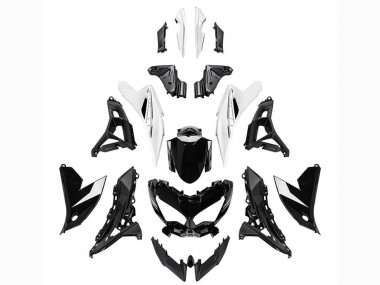 Affordable 2022-2025 Kawasaki Versys 650 Motorcycle Fairings - Glossy Black White Australia
